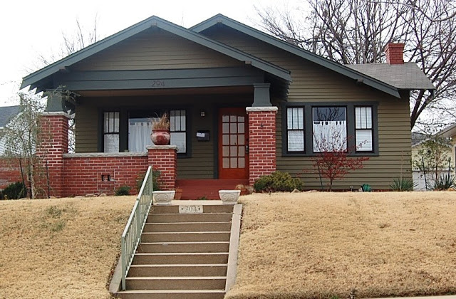 Houses Painted Olive Green : Gen X Blog