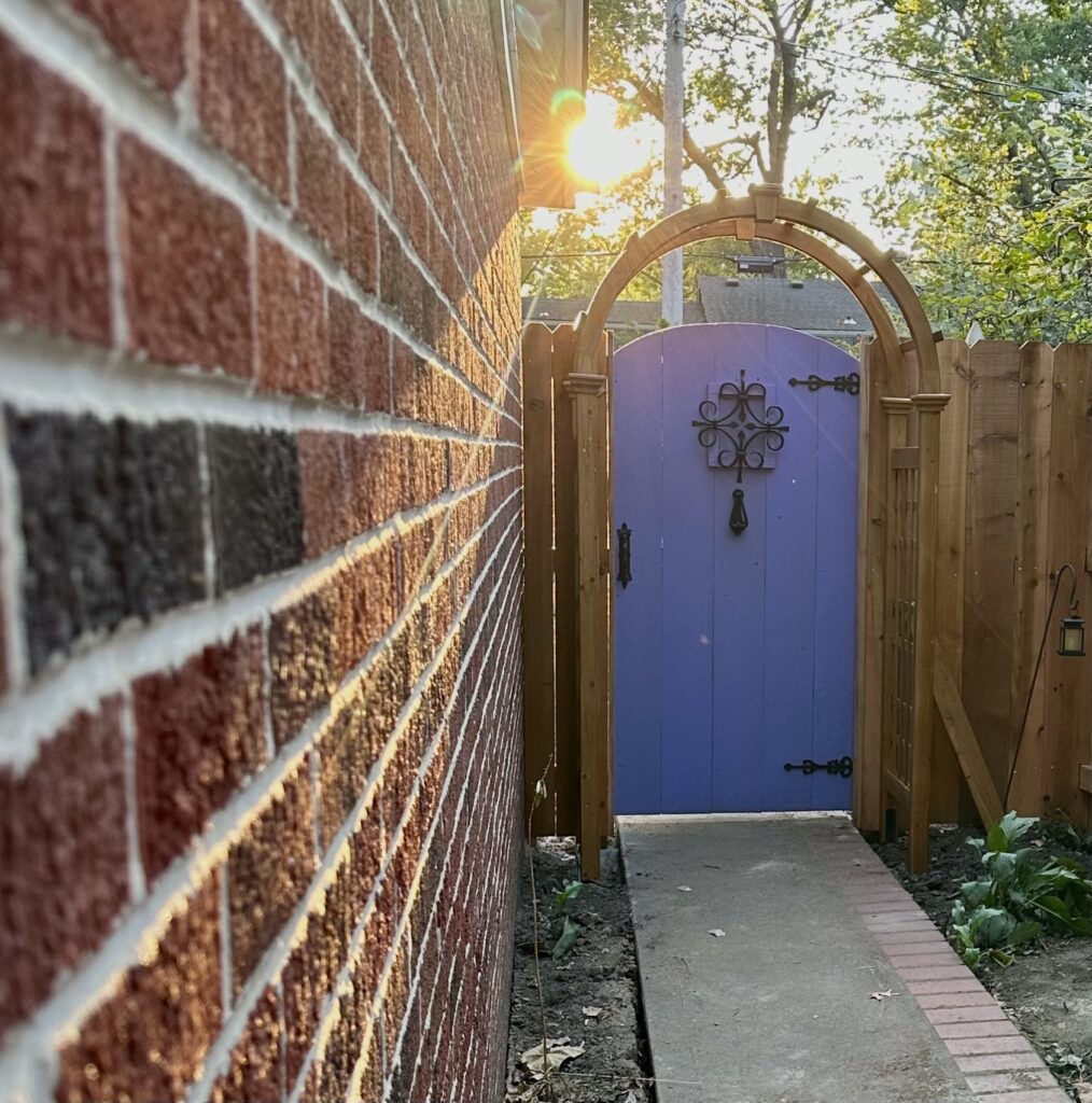 How I Designed My Dream Secret Garden Door: Part One - Kat Stano