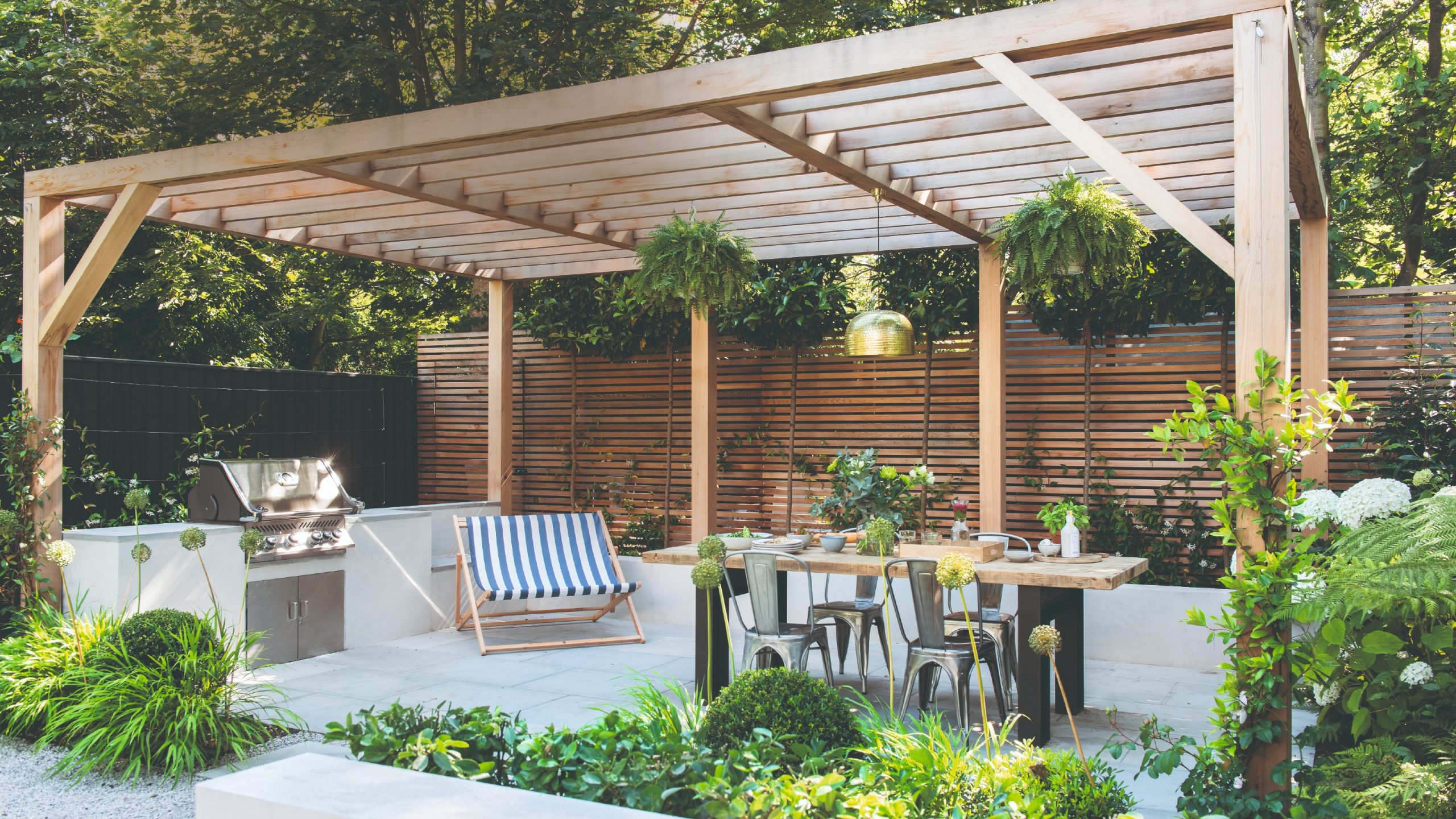 How to plan an outdoor kitchen - 10 expert tips for getting started | Ideal Home