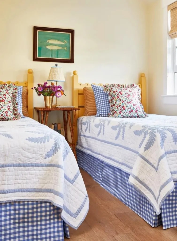 How to Style Two Twin Beds Without Making It Feel Like a Dorm Room - Mindful Hues