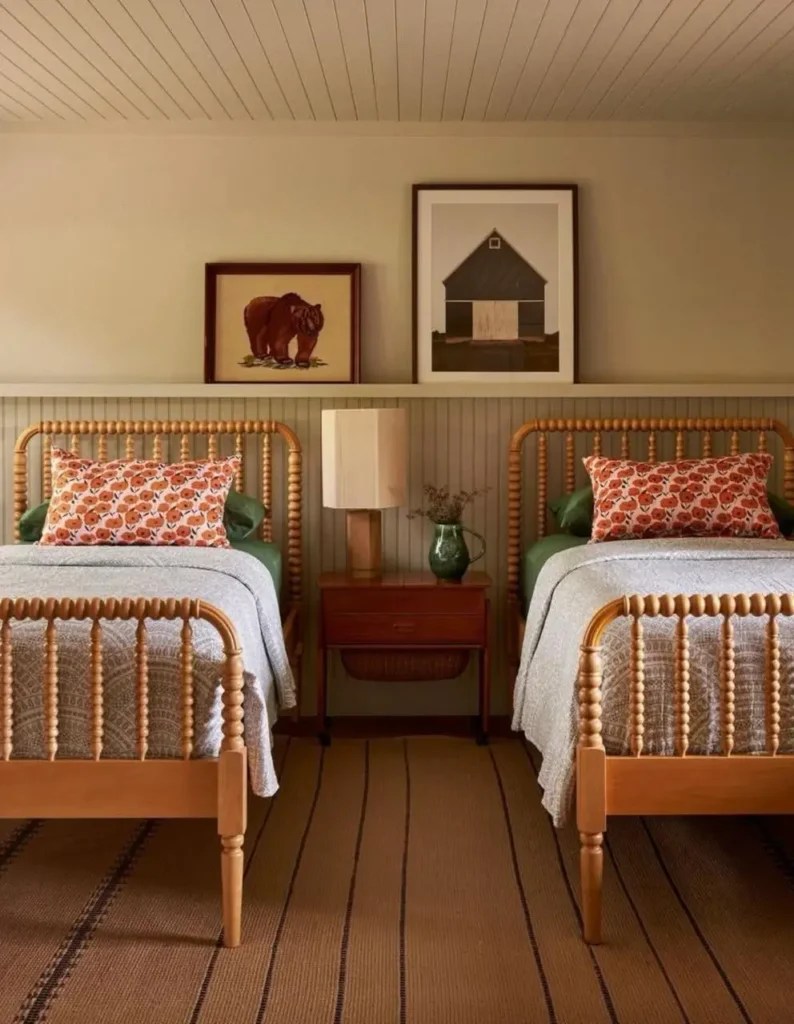 How to Style Two Twin Beds Without Making It Feel Like a Dorm Room - Mindful Hues