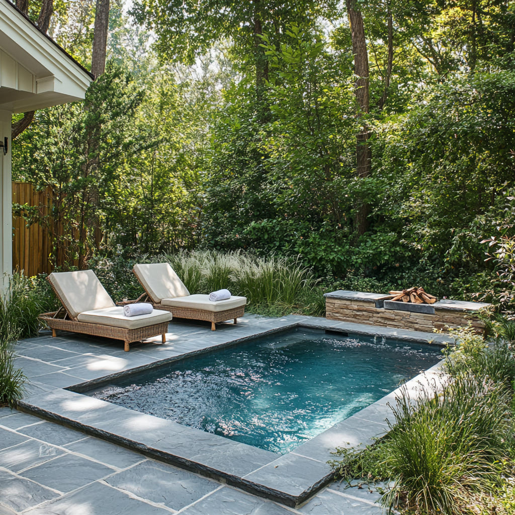 Inground Swimming pool ideas for Small Backyard | FH
