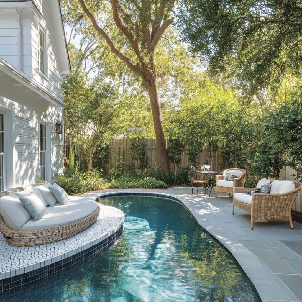 Inground Swimming pool ideas for Small Backyard | FH