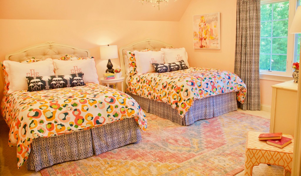 My Twin Girls Room Update | Erin Anderson Design