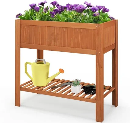 Slickblue Reddish Brown Fir Wood Rais...