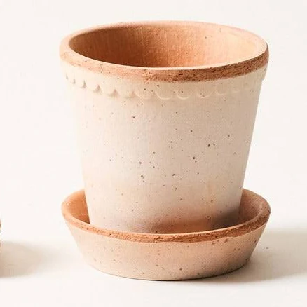 Farmhouse Pottery Scalloped Terracott...