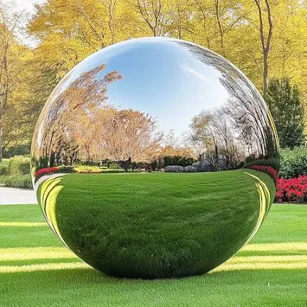 Finest Modern Outdoor Garden Art Mirr...