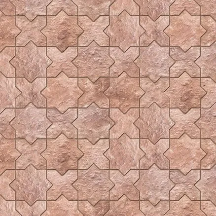 Moda Del Mar Terracotta Star Cross Ma...