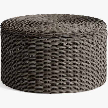 Pottery Barn Huntington Wicker Round ...