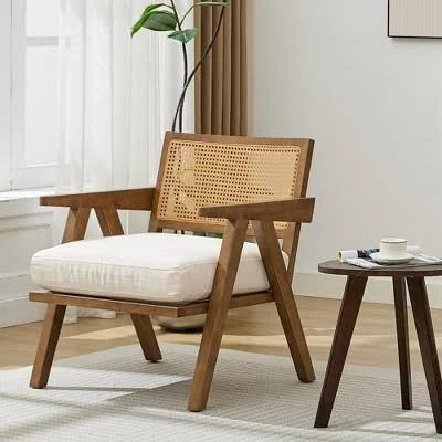 Comfortable Mid Century Modern Accent...