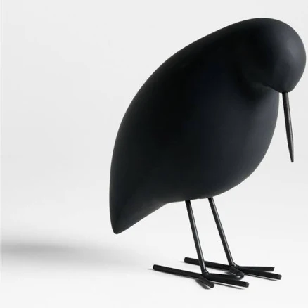Crate & Barrel Piper Decorative Bird ...