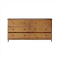 Grain Wood Furniture Shaker 6-Drawer ...
