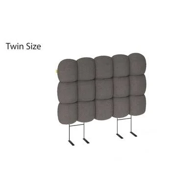 PINMOCO Cloud-shaped Upholstered Head...