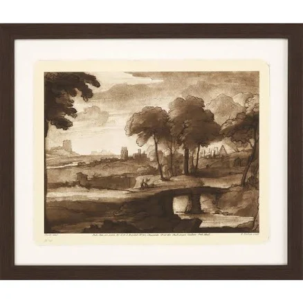 Paragon Pastoral Landscape III Framed...