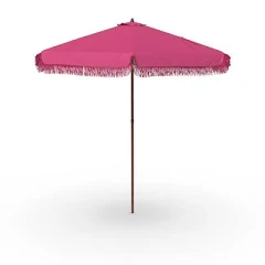 Threshold Round Fringe Valance Outdoo...