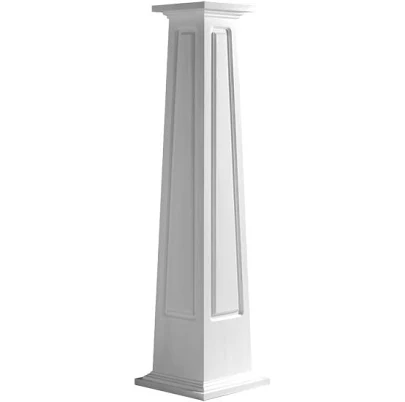 Endura H W D PVC Panel Post Ekena Mil...