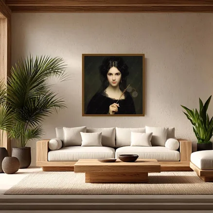 Renaissance Portrait Wall Art Old Mas...