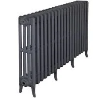 Victorian 4 Column Cast Iron Radiator...