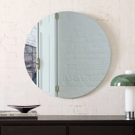 West Elm Tinted Frameless Wall Mirror