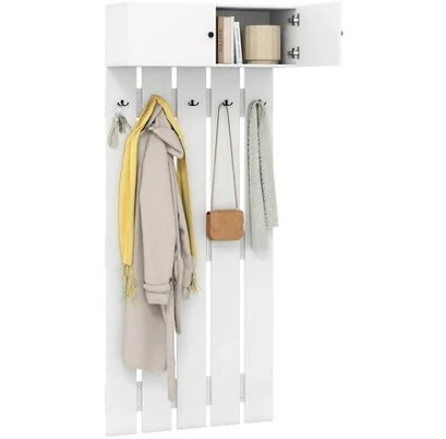 Costway Wall Mounted Entryway Wall Co...