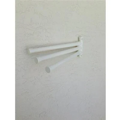 Outdoor Wall Mount 6 Bar Towel Rack