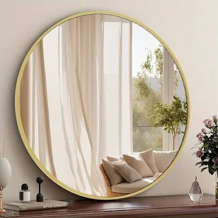 Round Mirror for Wall Decor