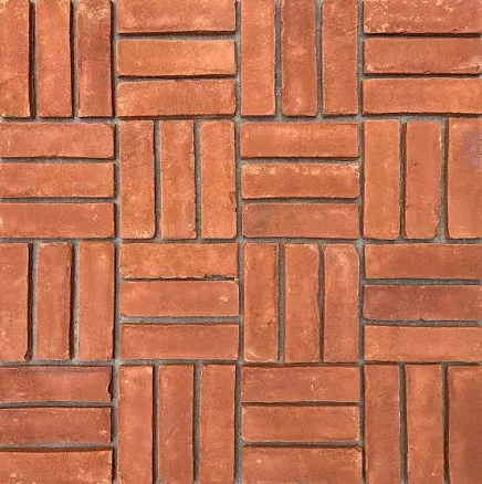 Red Flooring Brick. 3/4′′ Thick Brick...