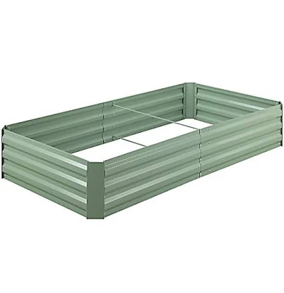 Groundwork 6 x 3ft. Black Galvanized ...