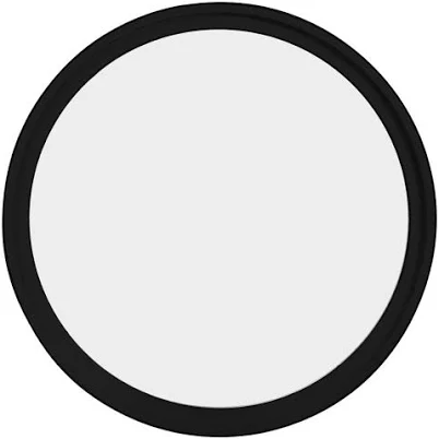 Frontline 24 in. x 24 in. Round Black...