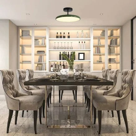 Contemporary Mount Flush Light Hallwa...