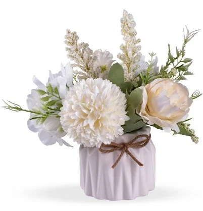 Meyerascal Artificial Potted Flowers