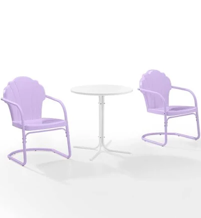 Crosley Tulip 3-Piece Outdoor Bistro Set