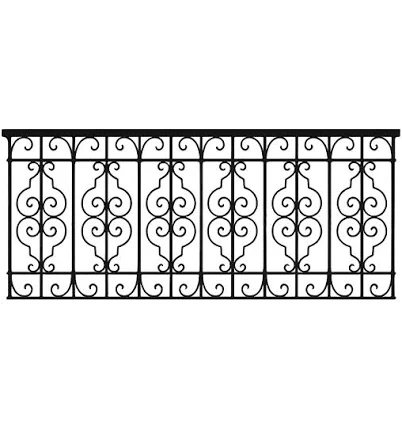 Wrought Iron Balcony Railing