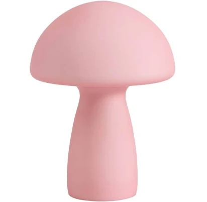 Urban Shop Novelty Glass Mushroom Lamp
