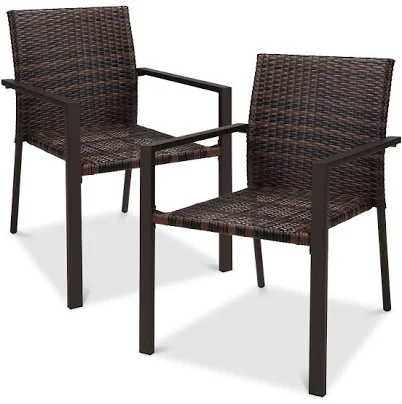 Best Choice Products Set of 2 Wicker ...