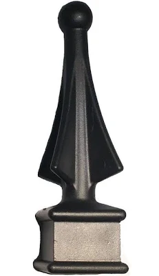 Four Sided Spire Decorative Fence Topper