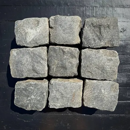 Reclaimed New York Granite Cobbleston...