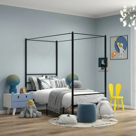 Giantex Metal Canopy Bed Frame