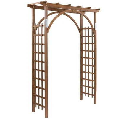 Vingli 85in Wooden Garden Arbor
