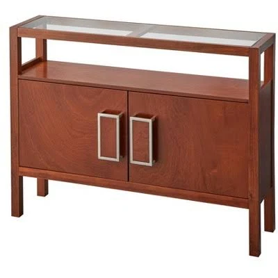 Lifestorey Pearson Modern Glass Conso...