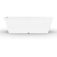 Style Selections White Resin Planter