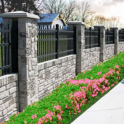Prefabricated Stucco Fence D-6” x W-1...
