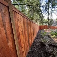 Gold Standard 6' Cedar Privacy fence ...