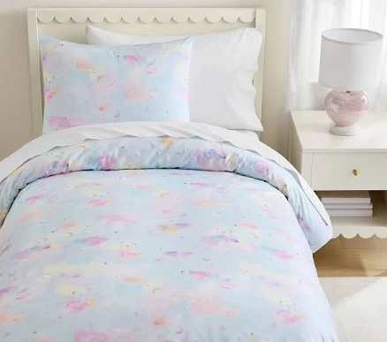 Tie Dye Skies Organic Duvet & Shams