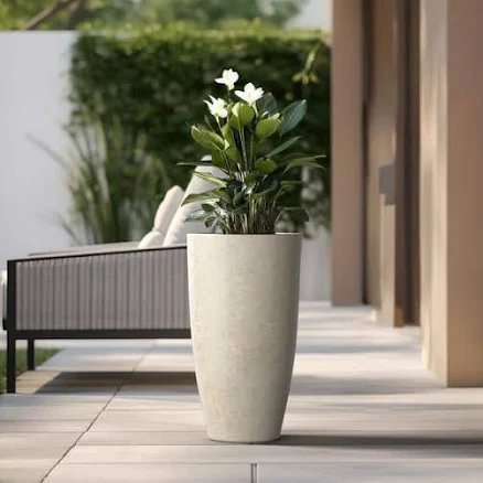 Sapcrete 13.5 in. Light Gray Concrete...