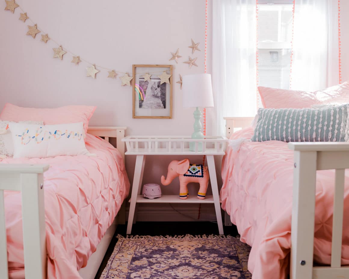 Shared Kids' Room Decor Reveal: Grace and Josephine's