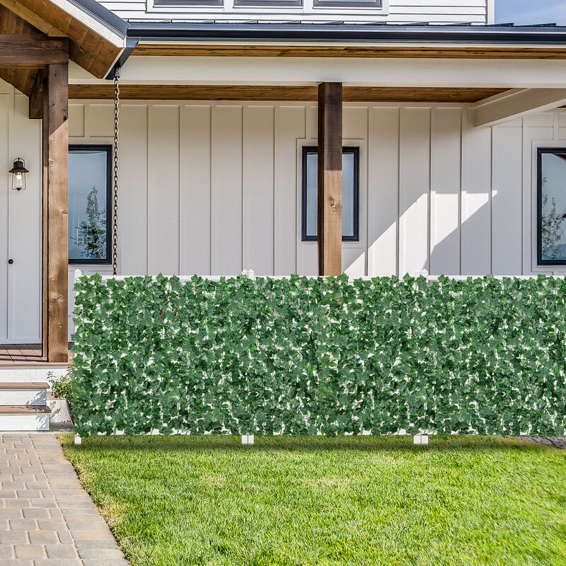 Slickblue 120' x 40' Artificial Ivy Privacy Fence for Outdoor Garden and Balcony Decor | Mathis Home