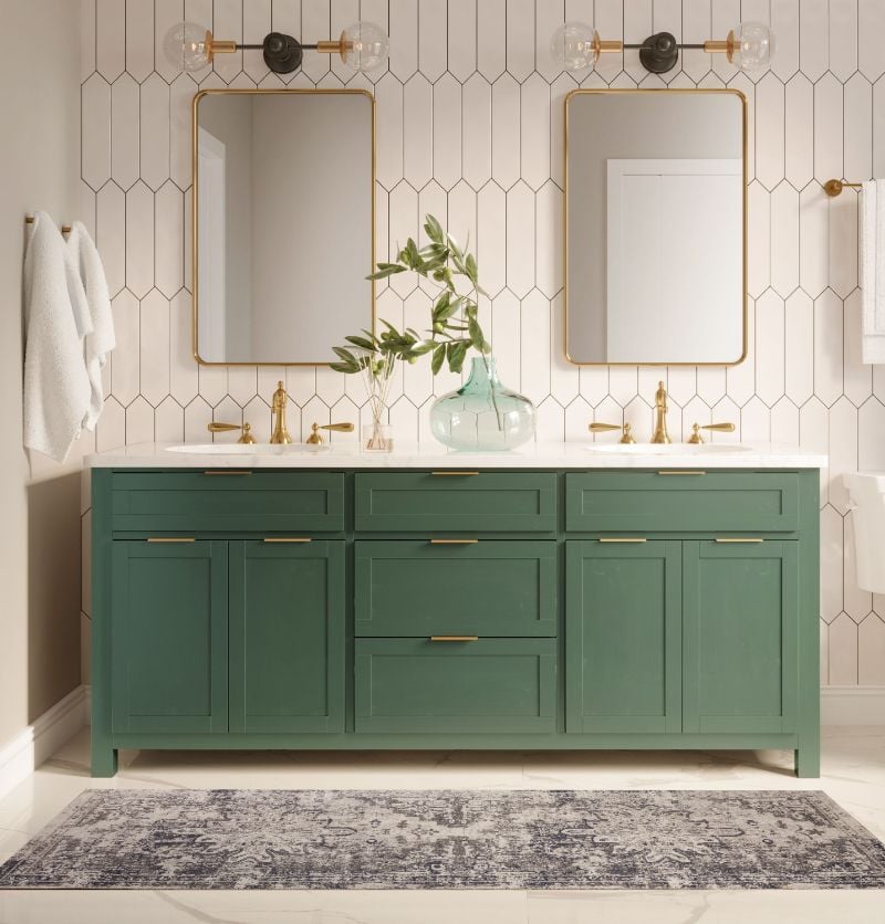 12 Stylish Master Bathrooom Rug Decor Ideas | Rugs Direct