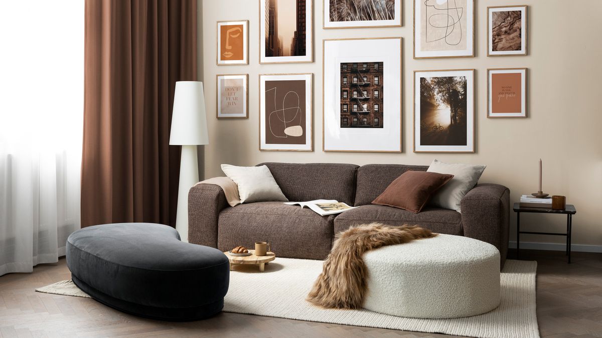 13 grey and brown living rooms that work | Real Homes
