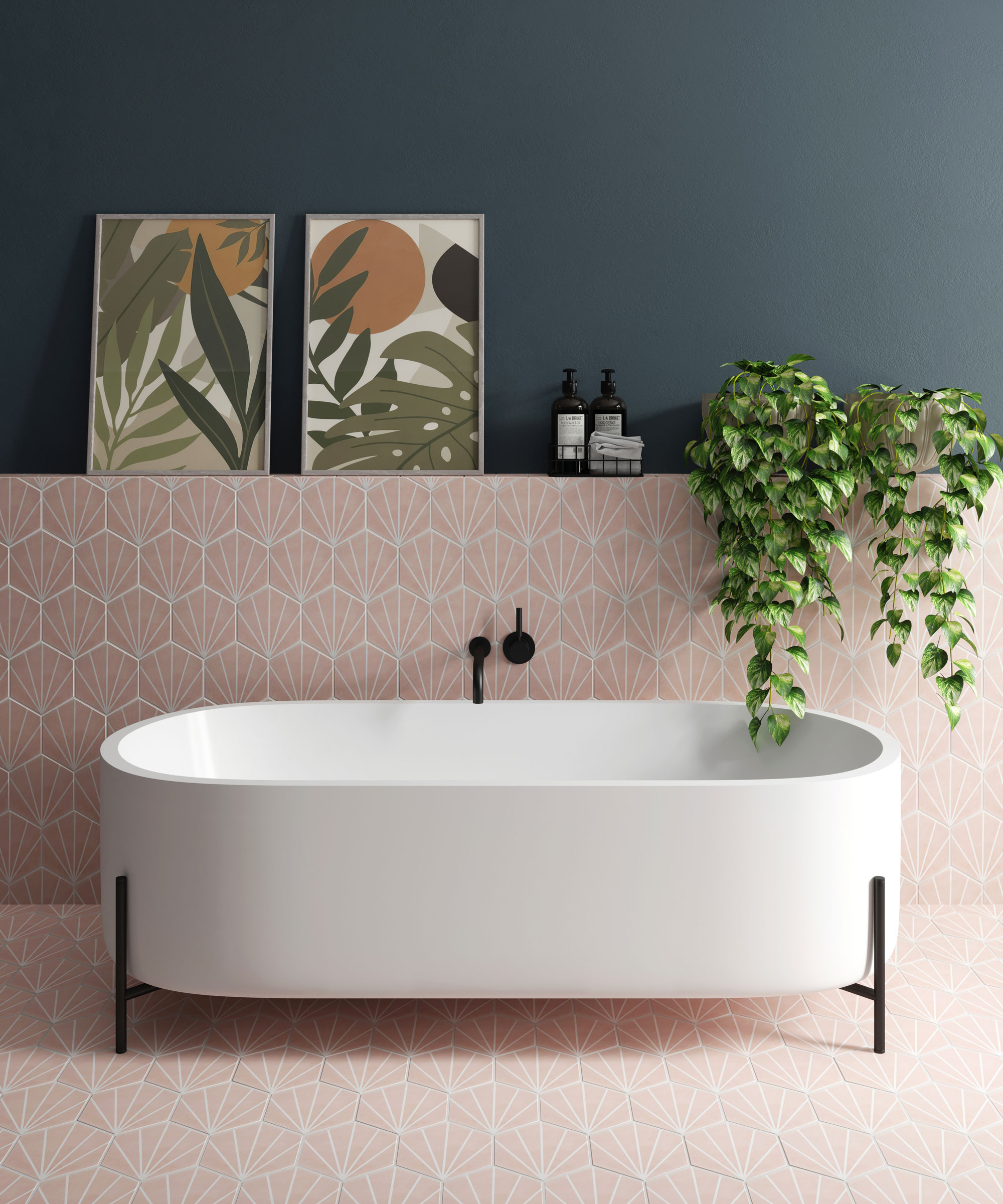 14 pink bathrooms that radiate positivity and calm | Real Homes
